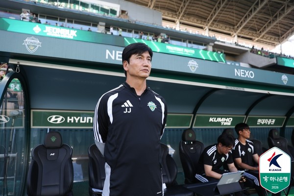 정정용 전북현대 감독. 한국프로축구연맹 제공