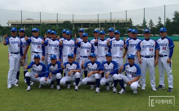 2012년 세계청소년야구선수권 멤버들(사진=더게이트 배지헌 기자)