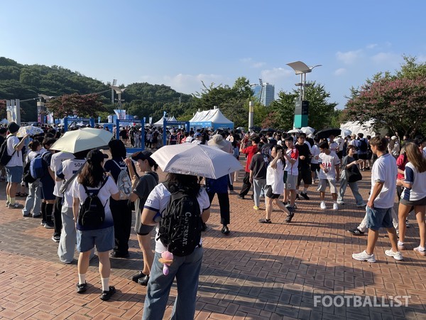 쿠팡플레이 시리즈 경기장 풍경. 김희준 기자