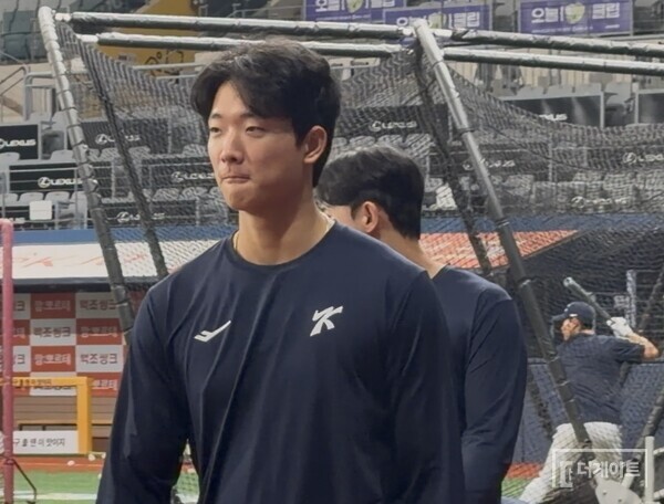 국가대표 투수 최민석(사진=더게이트 배지헌 기자)