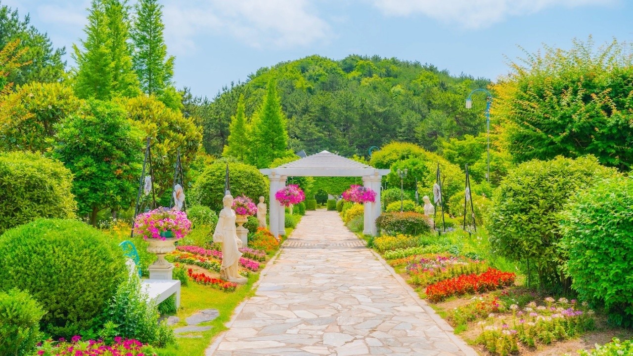 원예예술촌 전경. / 남해독일마을 제공