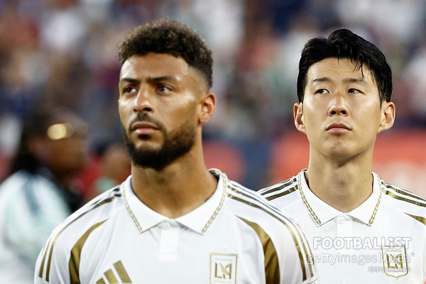 드니 부앙가(왼쪽), 손흥민(이상 LAFC). 게티이미지코리아
