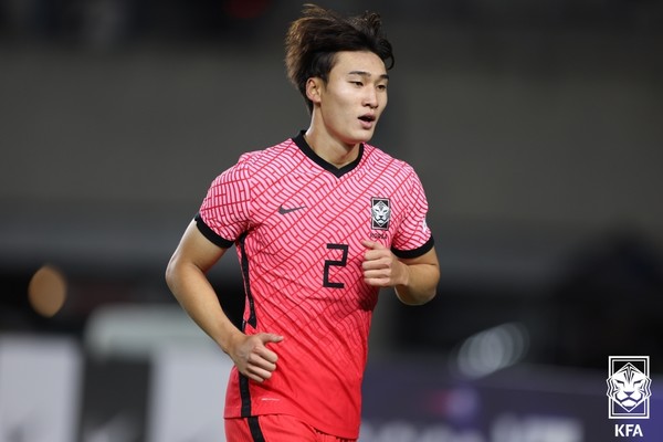 조현택(올림픽 대표팀). 대한축구협회 제공
