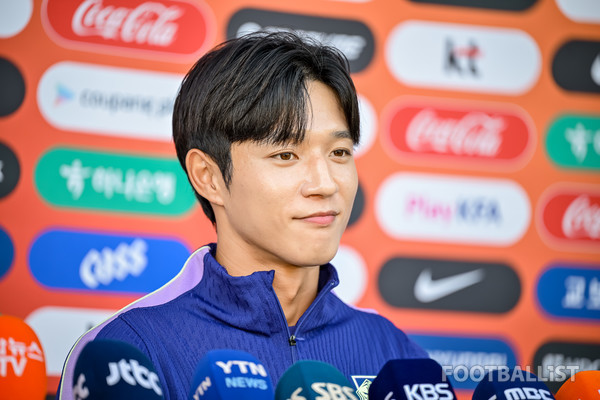 정승원(남자 축구대표팀). 서형권 기자