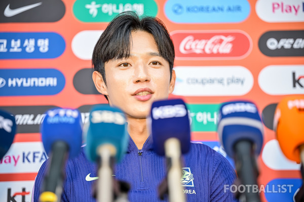 정승원(남자 축구대표팀). 서형권 기자