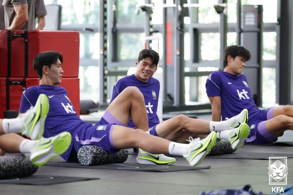 최준(남자 축구대표팀). 대한축구협회 제공 