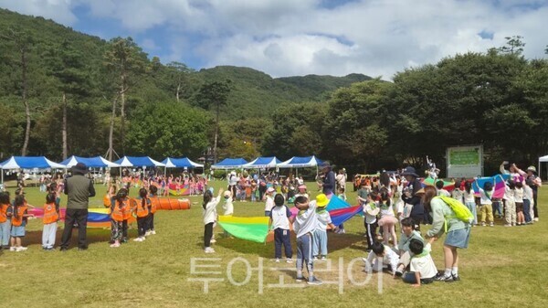 2026년 용인 유아숲축제/투어코리아뉴스 정명달 기자 사진=용인시