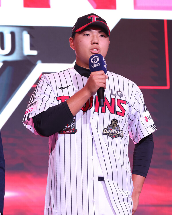 LG가 1라운드에서 지명한 윤예성(사진=LG)