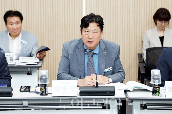 파주시 더불어민주당 당정협의회 개최(손배찬 파주시장)/투어코리아뉴스 김경남 기자 사진=파주시