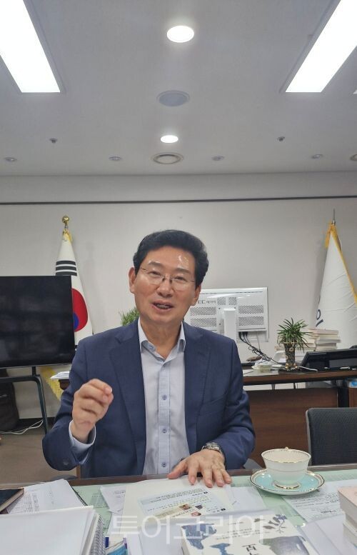 이상일 용인특례시장/투어코리아뉴스 정명달 기자 사진=정명달