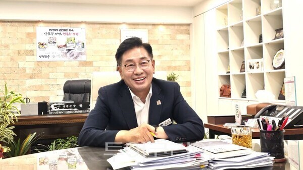 전진선 양평군수/투어코리아뉴스 김경남 기자 사진=김경남