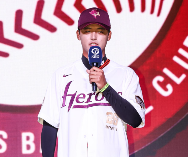 지난해 키움의 1순위 신인 박준현(사진=키움)