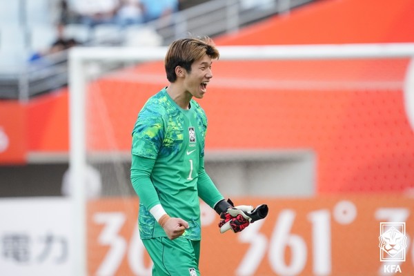 김준홍(아시안게임 대표팀). 대한축구협회 제공
