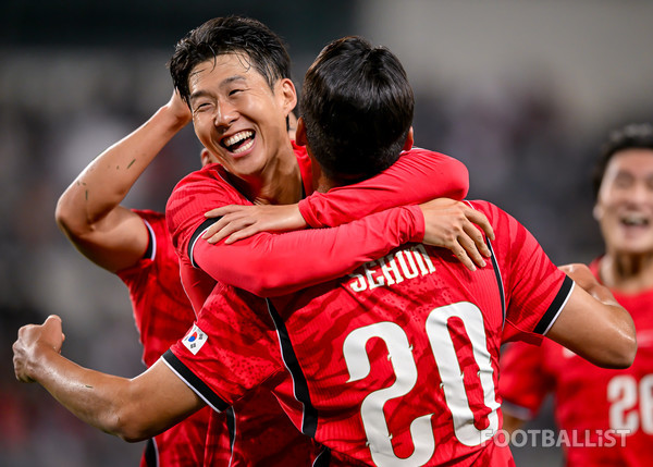 손흥민, 오세훈(남자 축구대표팀). 서형권 기자
