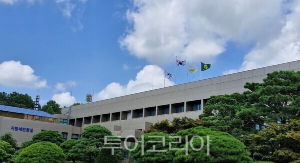 파주시청 전경/투어코리아뉴스 김경남 기자 사진=김경남
