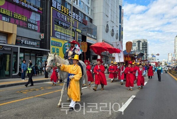 정조대왕 능 행차/투어코리아뉴스 정명달 기자 사진=안양시