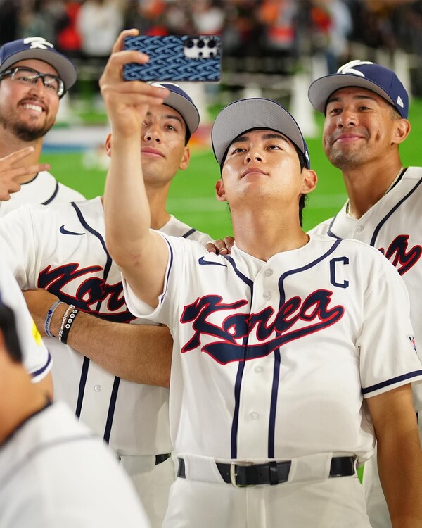 이정후와 한국계 빅리거들(사진=WBC 공식 SNS)