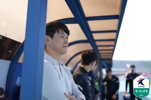 박건하 수원FC 감독. 한국프로축구연맹 제공