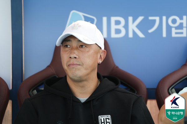 차두리 화성FC 감독. 한국프로축구연맹 제공