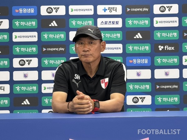 조성환 부산아이파크 감독. 김희준 기자