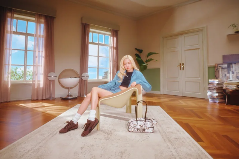 푸마 × 로제 '스피드캣 크록' 스페셜 에디션 캠페인 이미지 / 사진=푸마