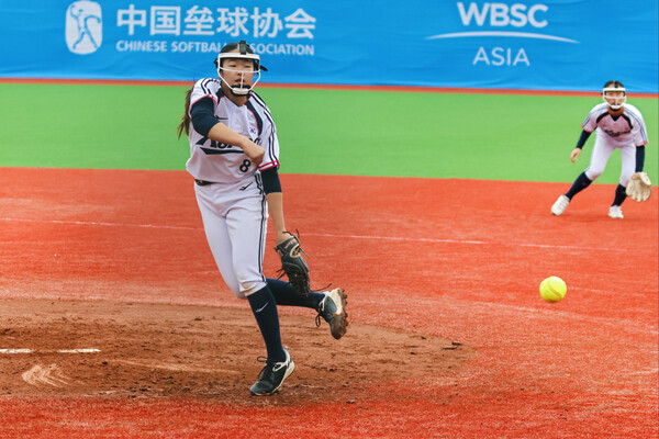 한국은 13일 중국 웨이하이에서 열린 ‘2026 제3회 U-15 소프트볼 아시아컵’ 예선 3차전에서 필리핀에 1대 2로 패했다(사진=대한야구소프트볼협회)
