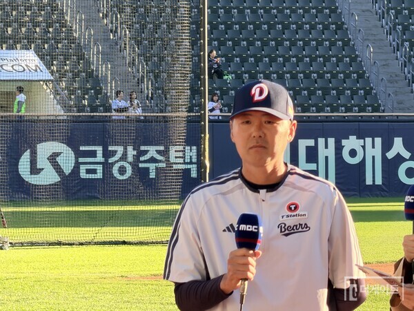 김원형 감독(사진=더게이트 배지헌 기자)