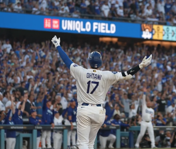 포효하는 오타니(사진=MLB.com)