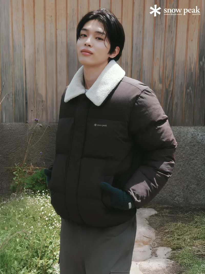 다크 브라운 다운 스타일링 / 사진=스노우피크 어패럴