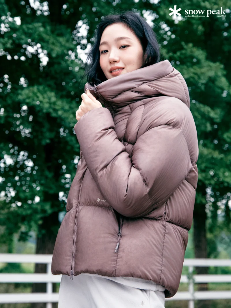 후드 숏 다운 스타일링 / 사진=스노우피크 어패럴