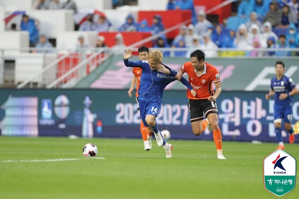 정호연(수원삼성). 한국프로축구연맹 제공 