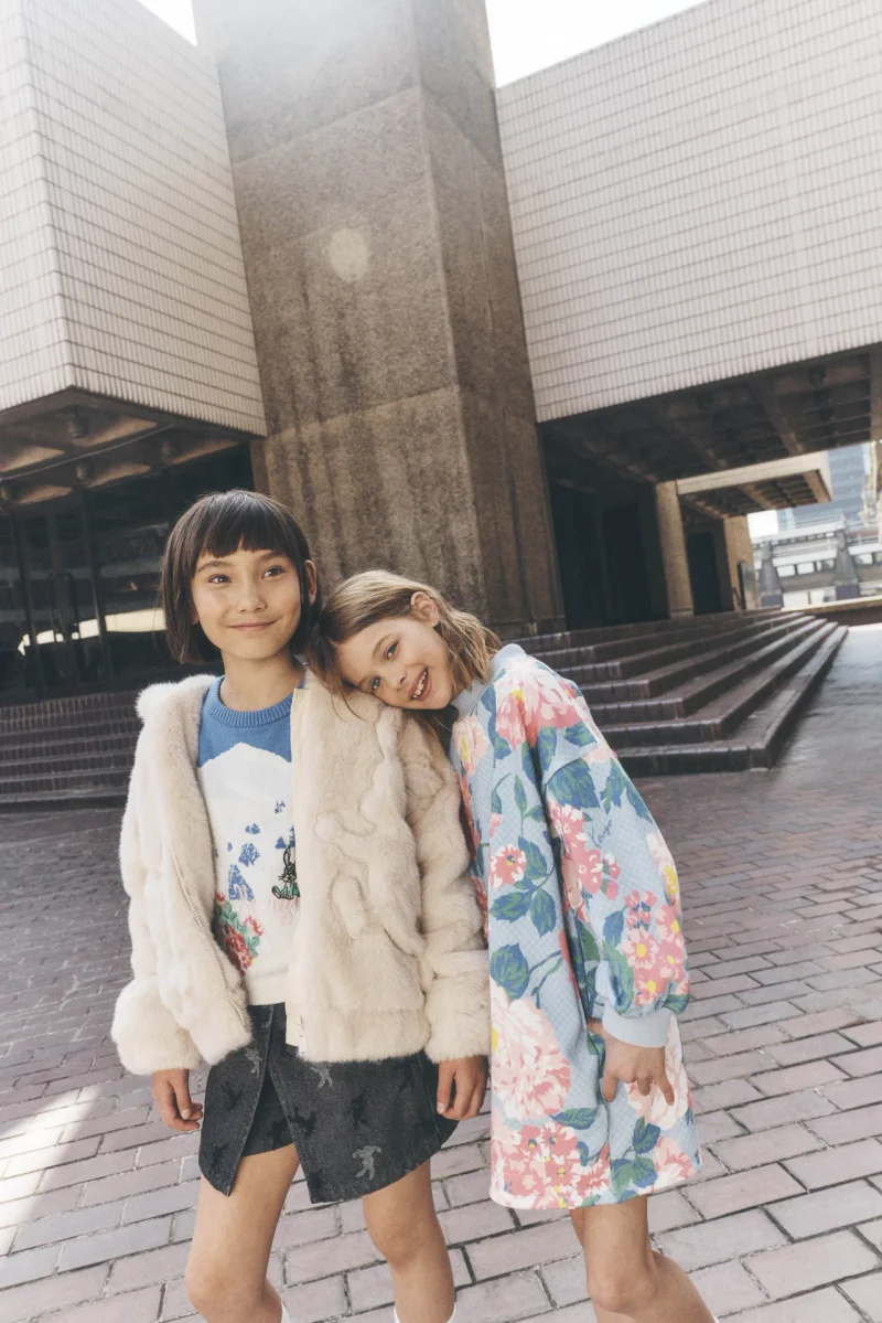 겐조 키즈 FW26 '윈터 테일' 컬렉션 캠페인 이미지 / 사진=겐조 키즈