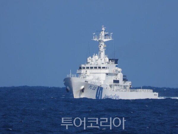 일본 관공선/투어코리아뉴스 정명달 기자 사진=의원실