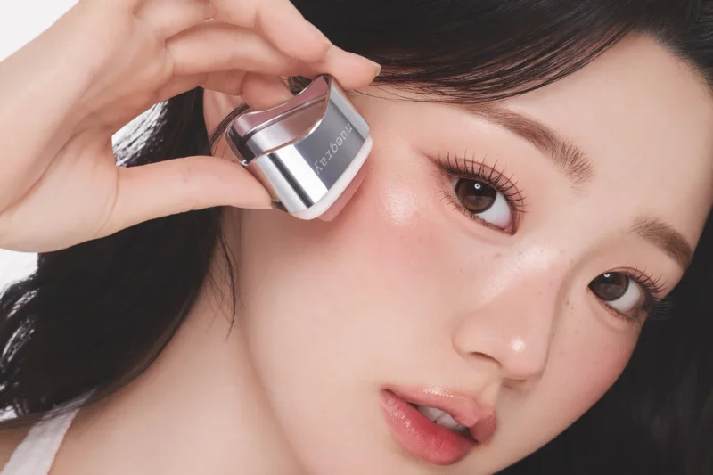 누그레이 '세모 탭 치크' / 사진=누그레이