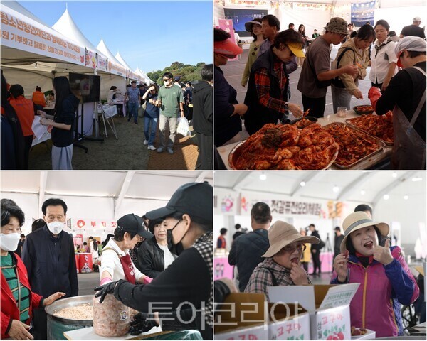 ▲대한민국 대표 젓갈의 고장 충남 논산 강경이 깊은 발효의 맛과 가을의 정취로 방문객들의 입맛과 발길을 사로잡았다. /사진-논산시(편집 류석만)