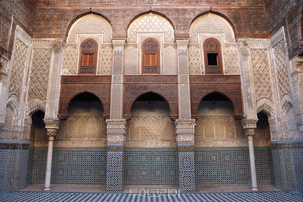 페스 Fes-Medersa "Fes-Artisan-Tapis /사진-모로코관광청