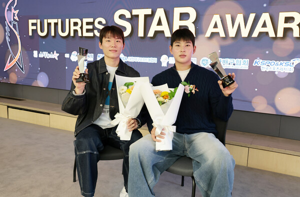 스타대상 윤지원(왼쪽)과 하현승(사진=스타뉴스)