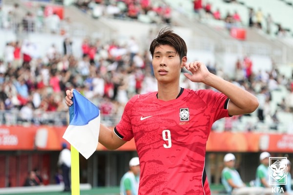 이영준(아시안게임 대표팀). 대한축구협회 제공