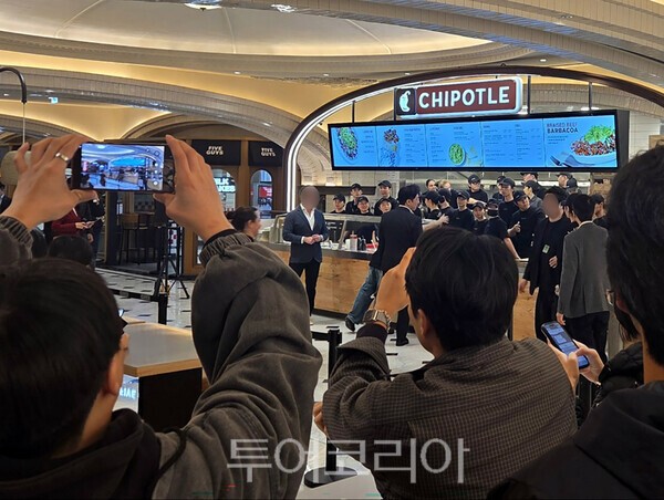 신세계백화점 강남점 치폴레 신규 오픈