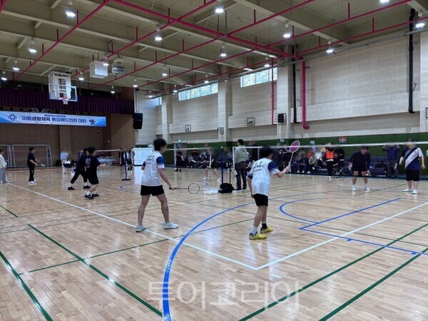 반다비체육관에서 열린 ‘이음 축제’/투어코리아뉴스 정명달 기자 사진=안양시
