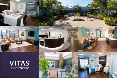 La unidad de cuidados de hospicio de VITAS Healthcare en Oak Manor está diseñada pensando en los pacientes y sus seres queridos y se espera que atienda a más de 400 pacientes y sus familias cada año.