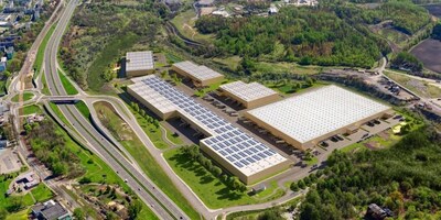 Rendering of the LX Pantos Katowice Logistics Center