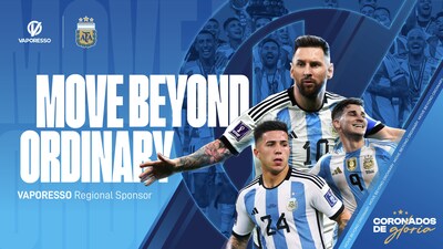 VAPORESSO Announces Strategic Partnership with Argentine Football Association