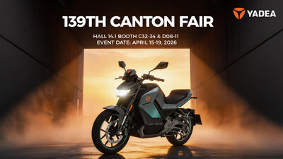 Invitación de Yadea a la Canton Fair (PRNewsfoto/Yadea)