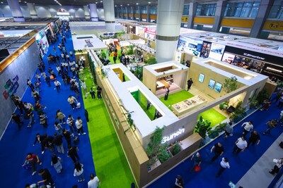 Stand de Sunon en la CIFF Guangzhou 2026 (PRNewsfoto/Sunon Technology Co., Ltd.)
