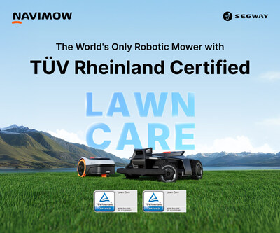 Navimow: Market-first TÜV Rheinland Lawn Care Certification
