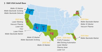 E&R USA Install Base: Advanced Packaging Solutions for U.S. Semiconductor Hubs