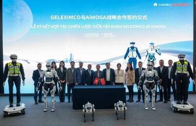 AiMOGA Robotics y Geleximco Group firman acuerdo estratégico (PRNewsfoto/OMODA / JAECOO)