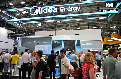 Midea Energy-CLOU Booth at 2026 The Smarter E Europe