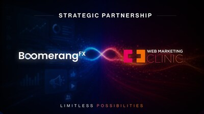 BoomerangFX continues its UK expansion through a strategic partnership with The Web Marketing Clinic, bringing AI-powered solutions to the Aesthetic & Wellness industry.